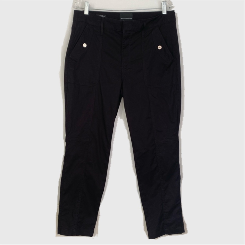 White House Black Market High Rise Slim Ankle Black Pants